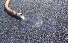 Porous Asphalt Draining Water